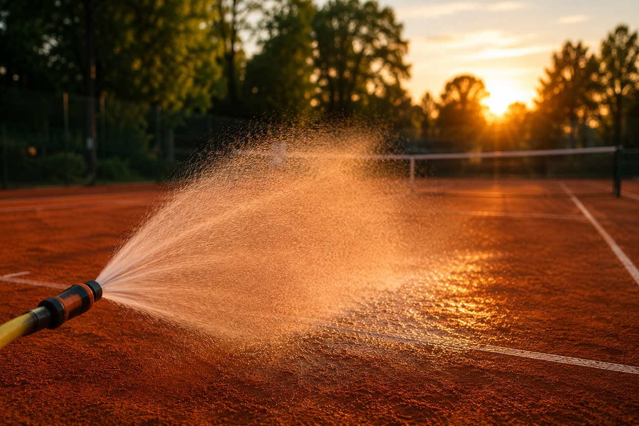 Bewässerung Tennisplätze